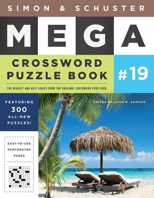 Simon & Schuster Mega Crossword Puzzle Book 19