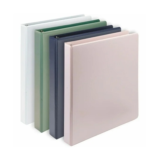 Samsill Earth's Choice 1" BOHO Binder Assorted