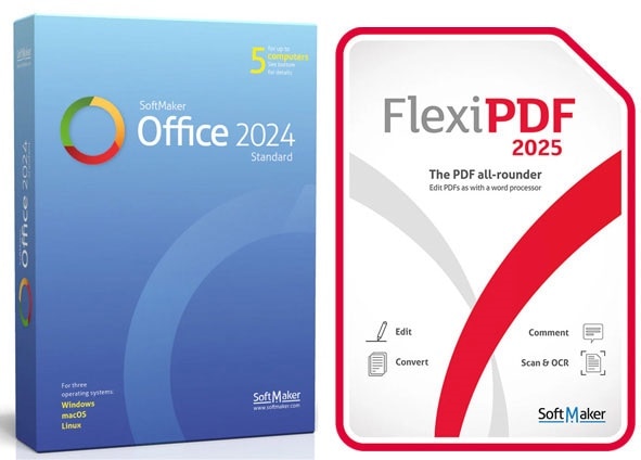 SoftMaker Office with FlexiPDF Pro Bundle for Windows