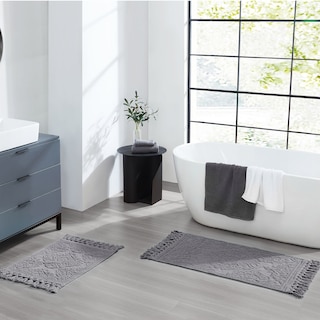 Jean Pierre Ricardo Cotton Bath Rug 2-Piece Set