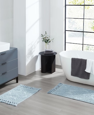Jean Pierre Ricardo Cotton Bath Rug 2-Piece Set