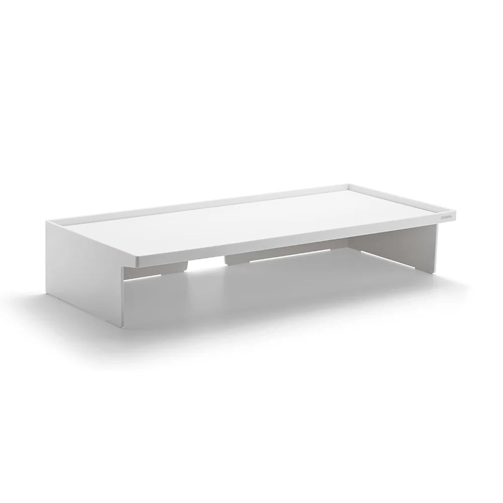 Poppin Monitor Riser, White