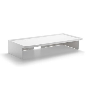 Poppin Monitor Riser, White