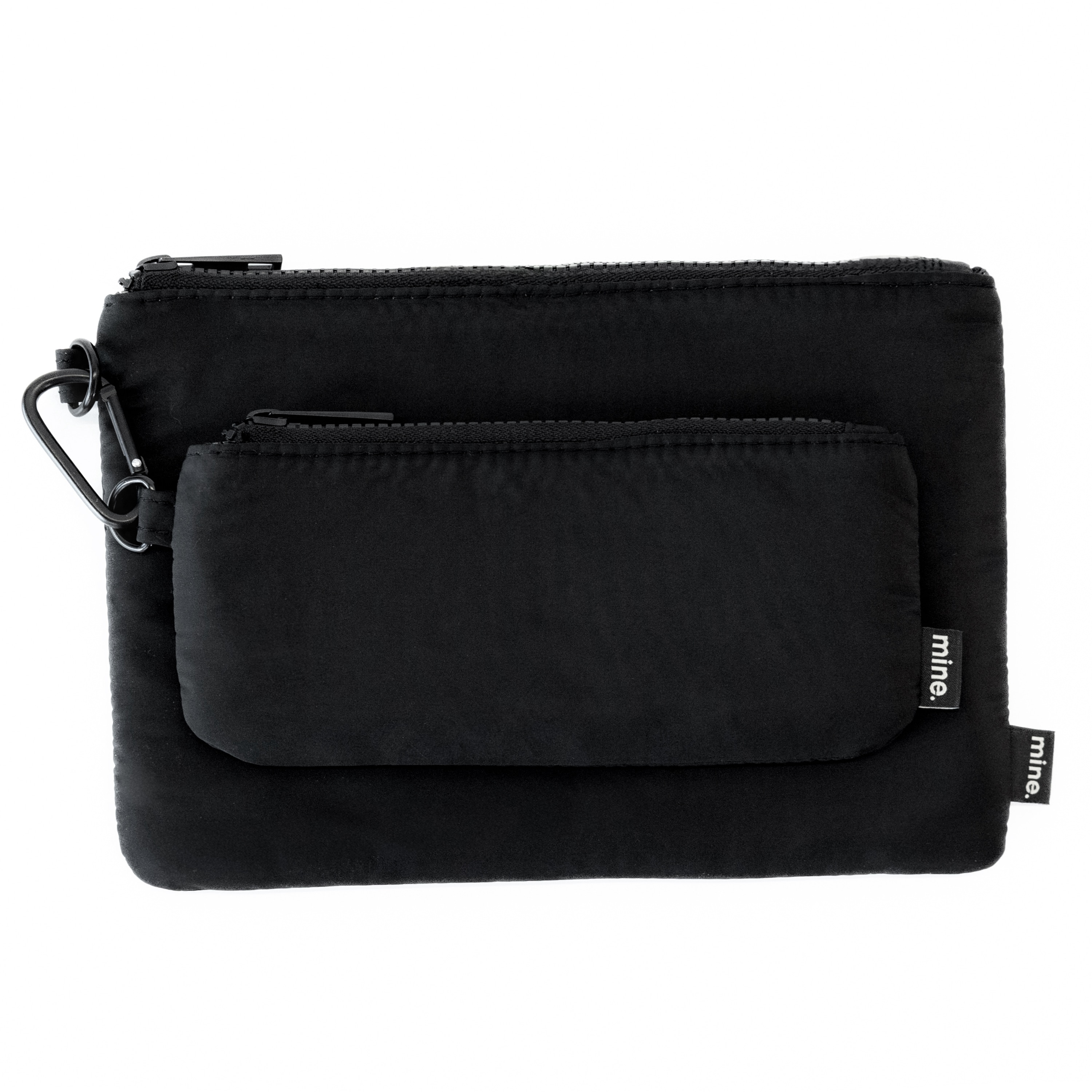 MYTAGALONGS Set Of 2 Organizing Pouches With Carabiner