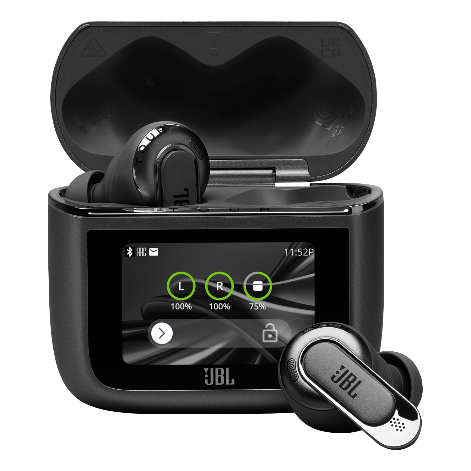 JBL Tour Pro 3 True Wireless Warbuds- Black