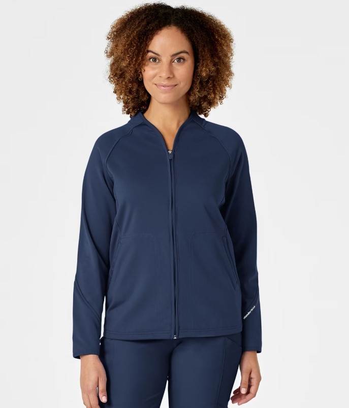 Wink Women's Fleece Full Zip Jacker, 8209CC1