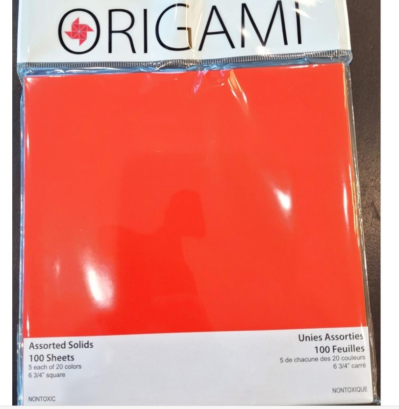 Yasutomo Traditional Origami Paper, 6.75"