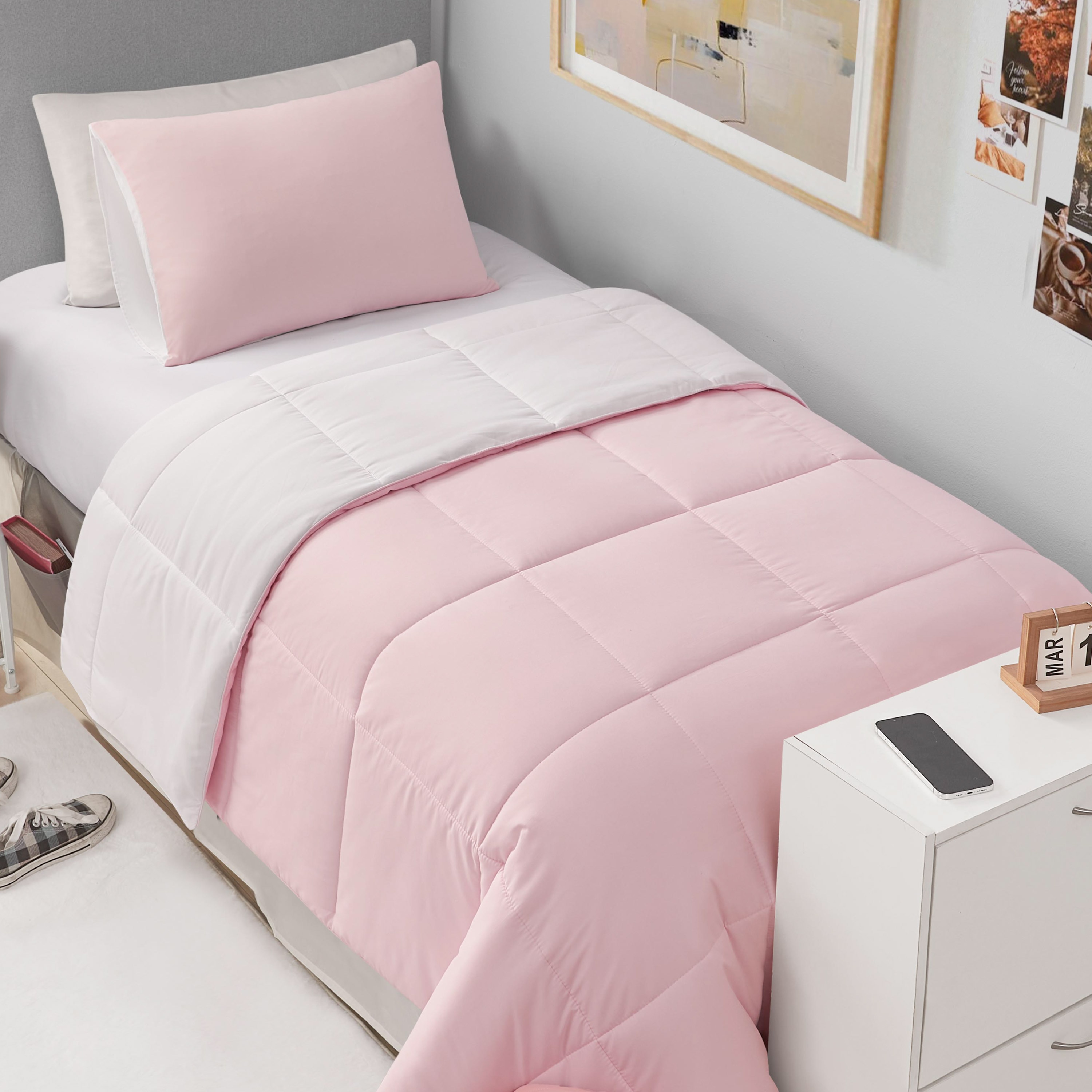 The Sheet Lab Box Pleat Reversible 2-Piece Comforter Set