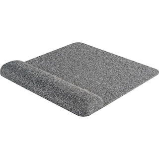 Image 1: Allsop Premium Plush Mousepad with Wrist Rest