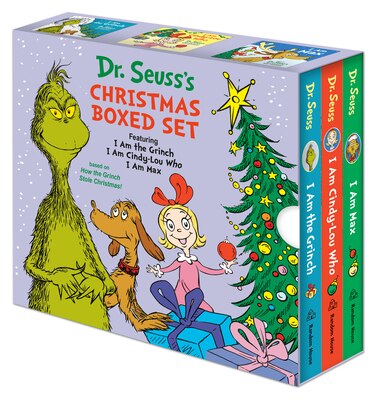 Dr. Seuss's Christmas 3-Book Boxed Set: I Am the Grinch I Am Cindy-Lou Who I Am Max: Based on How the Grinch Stole Christmas