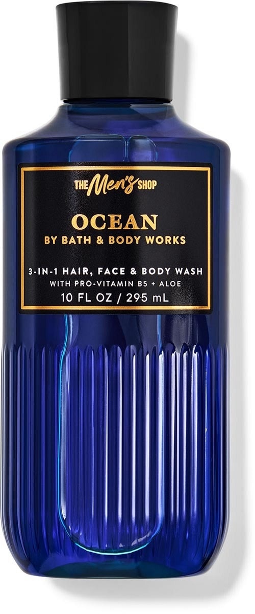 B&BW - Body Wash 3-in-1 Hair Face Body Ocean - 10oz