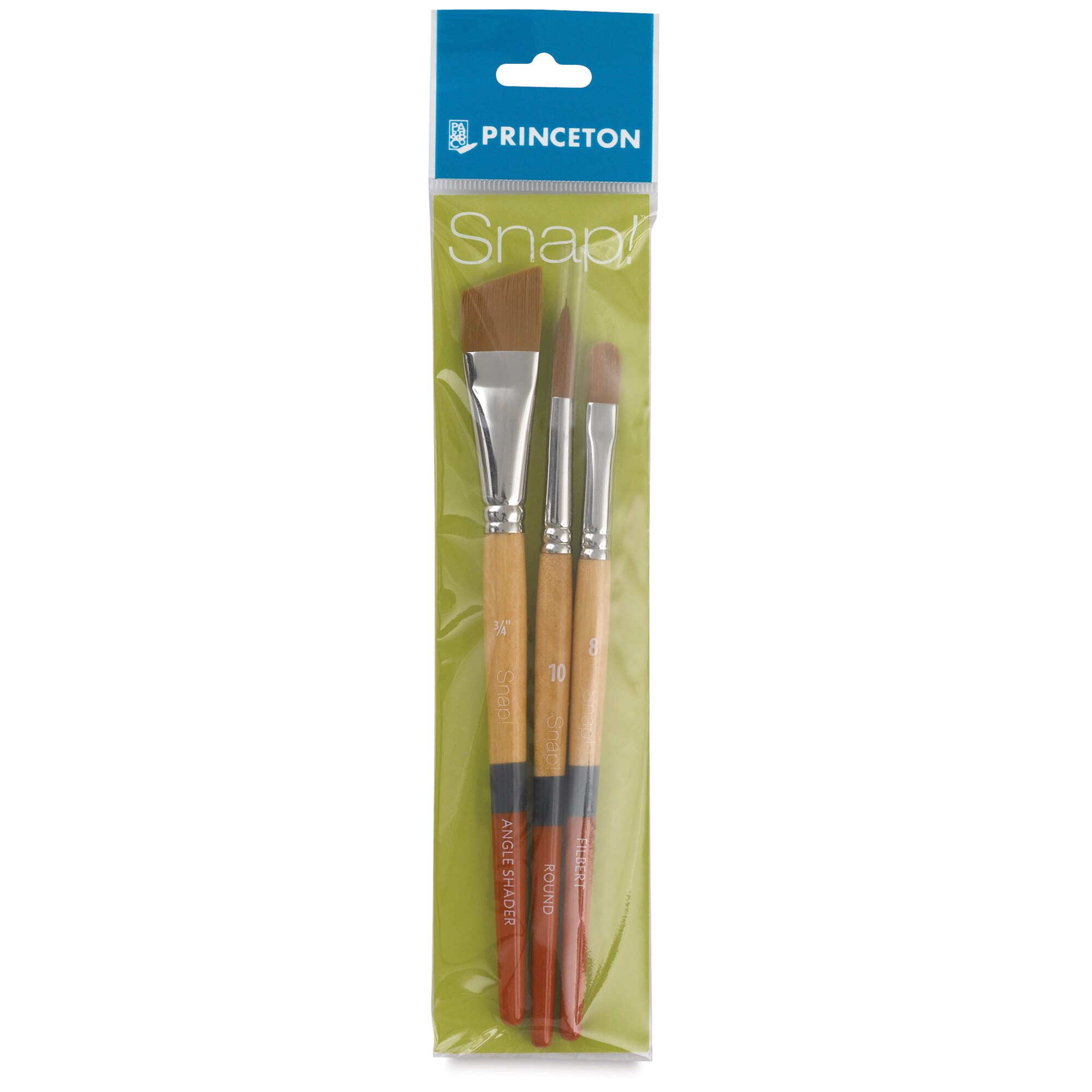 Princeton Snap Golden Taklon Brush Set - Short Handle Set 1