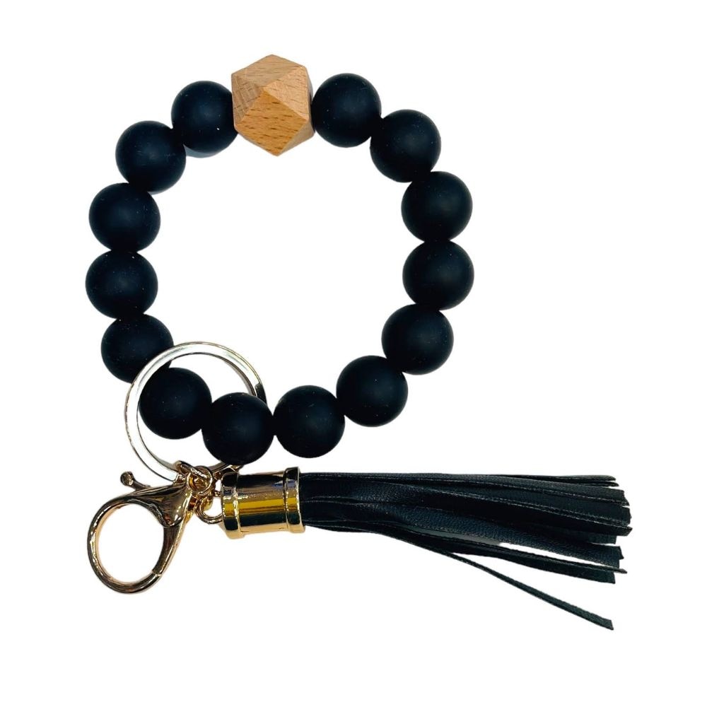 Silicone Ball Bracelet & Key Chain