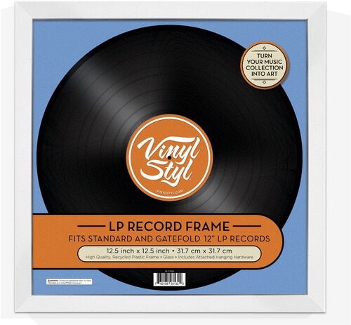VINYL STYL VSF02 12IN LP DISPLAY FRAME WHITE