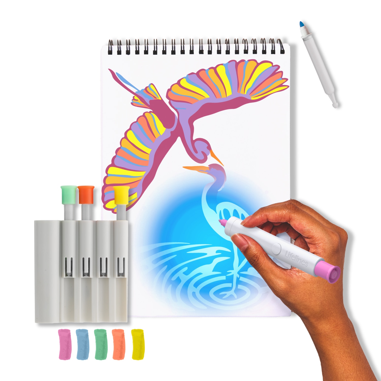 Lifelines FlowArt: UV Art Wildlife