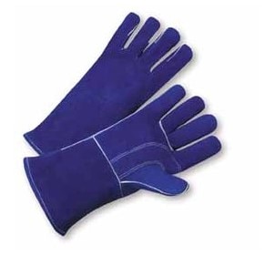 Medium Welding Gloves - Blue