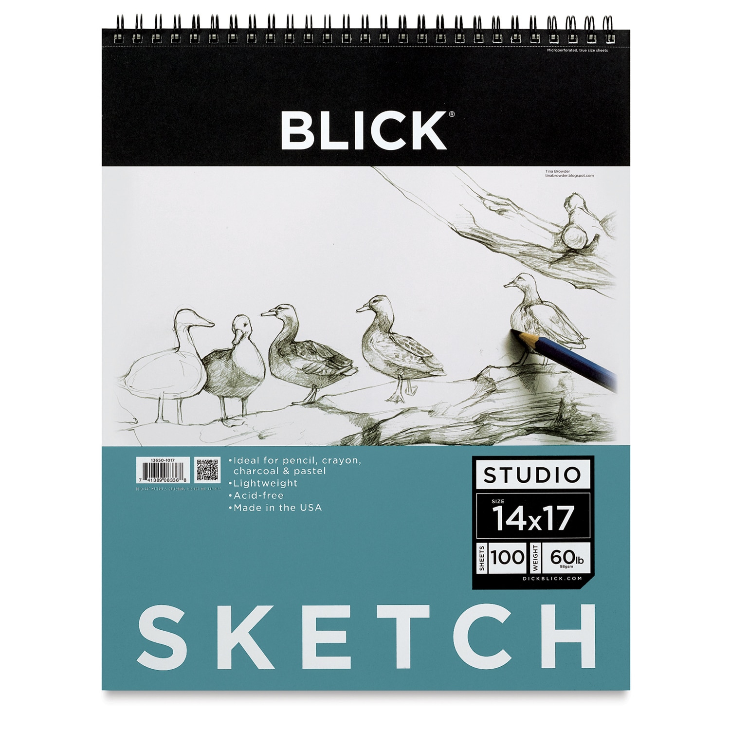 Blick Studio Sketch Pad - 14" x 17" 100 Sheets