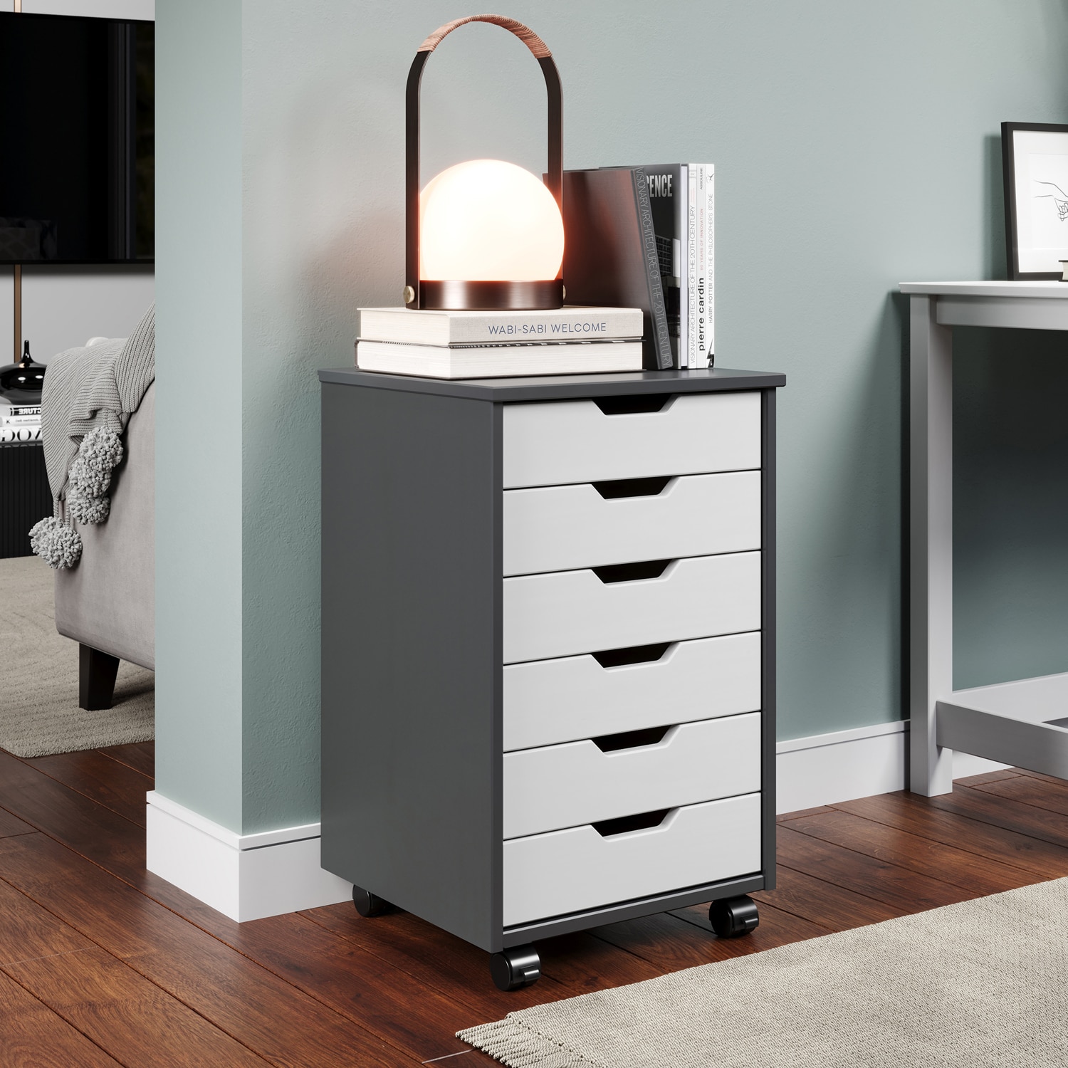 Trendfurn Multiple Drawer Roll Cart