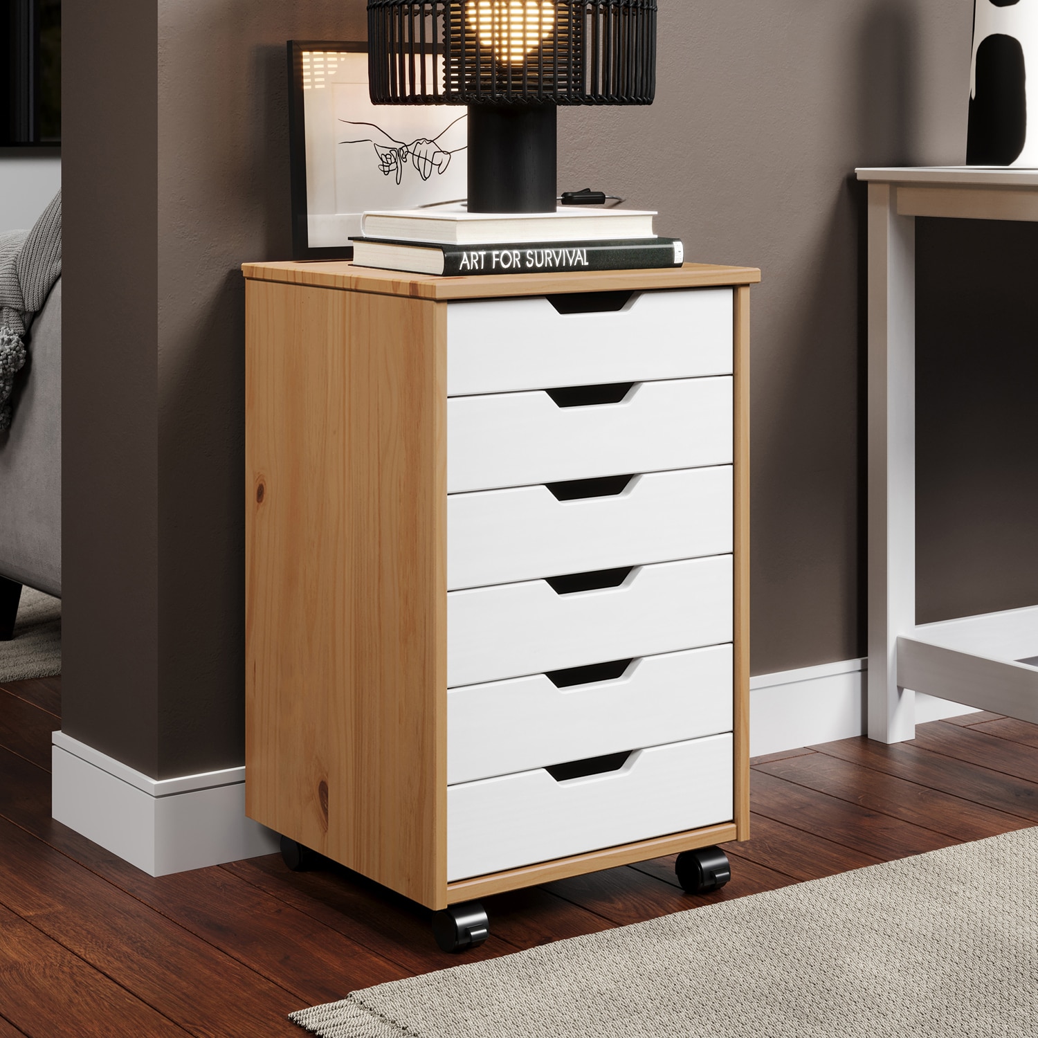 Trendfurn Multiple Drawer Roll Cart