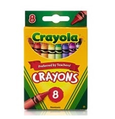 Crayola Crayon Set, 8-Colors