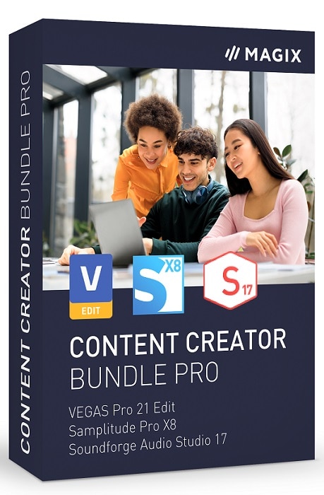 MAGIX Content Creator Pro Bundle for Students & Teachers 1-Year Subscription