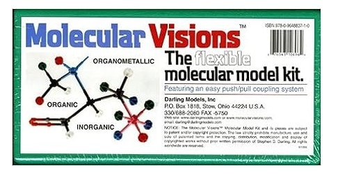Molecular Visions (Organic  Inorganic  Organometallic) Molecular Model Kit #1 by Darling Models to Accompany Organic Chemistry