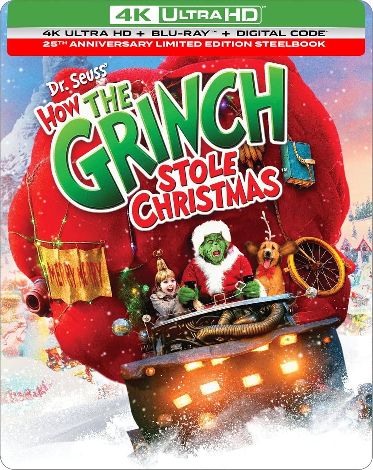 DR SEUSS' HOW GRINCH STOLE CHRISTMAS (STEELBOOK)