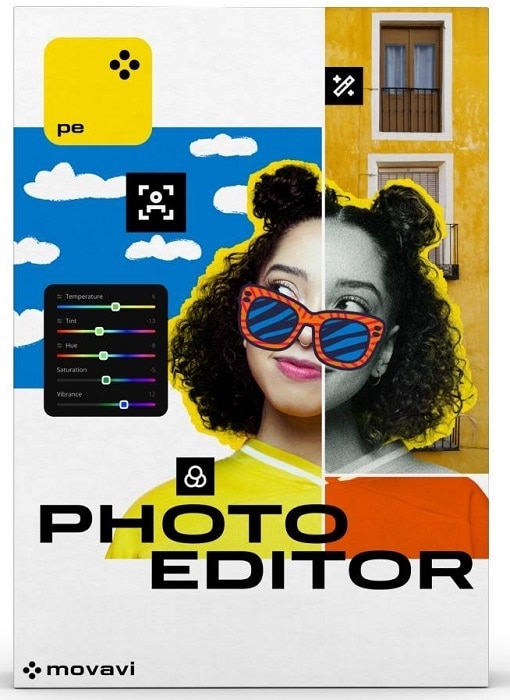 Movavi Photo Editor Personal with AI for Windows 1-Year Subscription