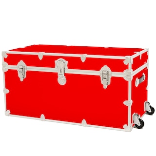 Image 1: Rhino XXL Dorm Trunk with Wheels
