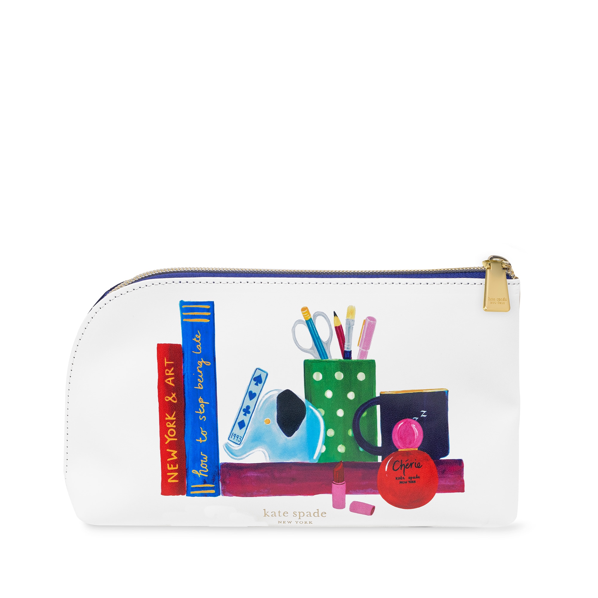 kate spade new york Planner Pouch Charmed Library