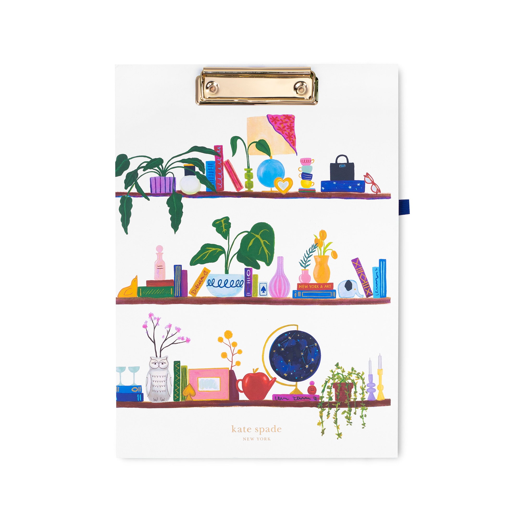 kate spade new york Clipboard Folio Charmed Library