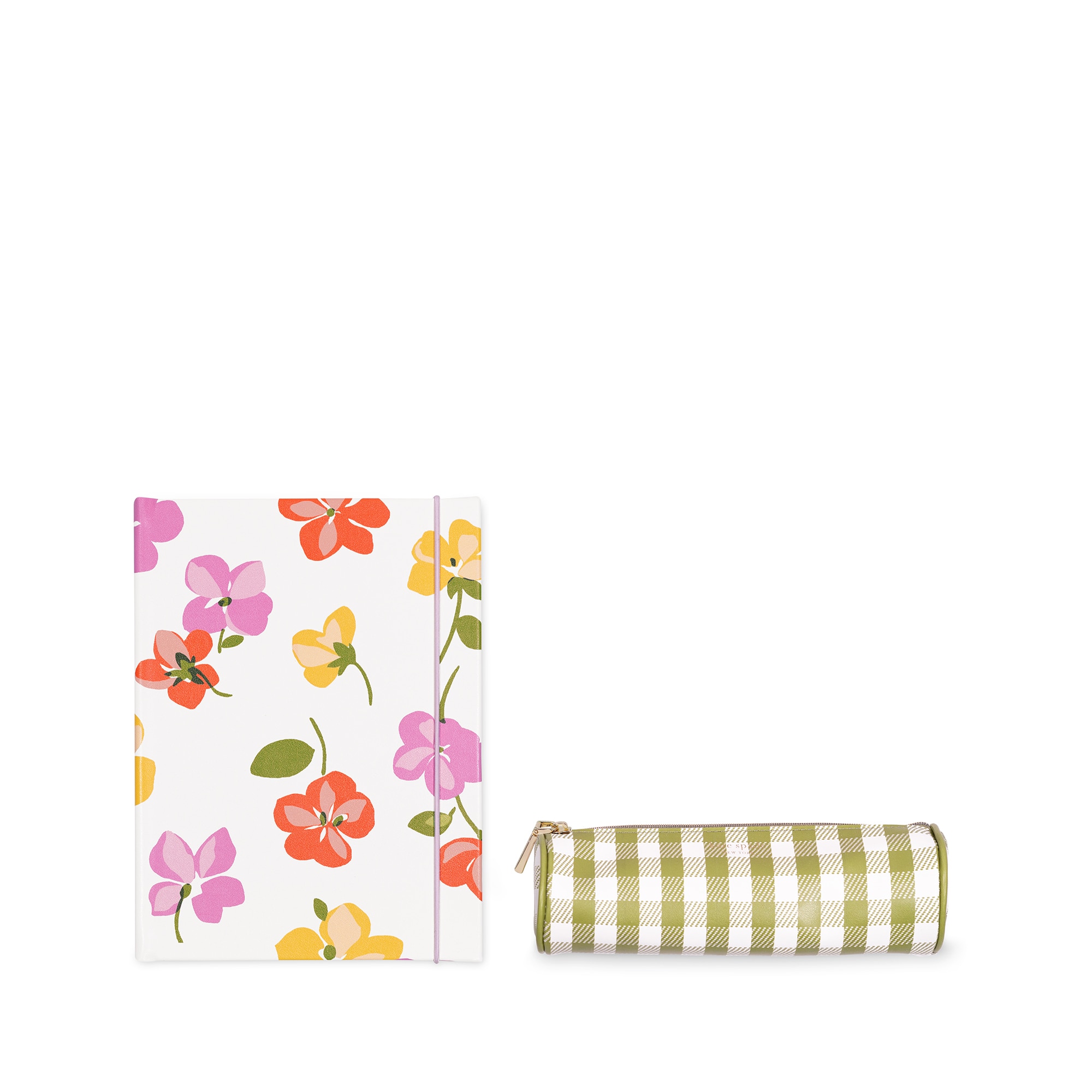 kate spade new york Journal and Pen Case Set Spring Pansies
