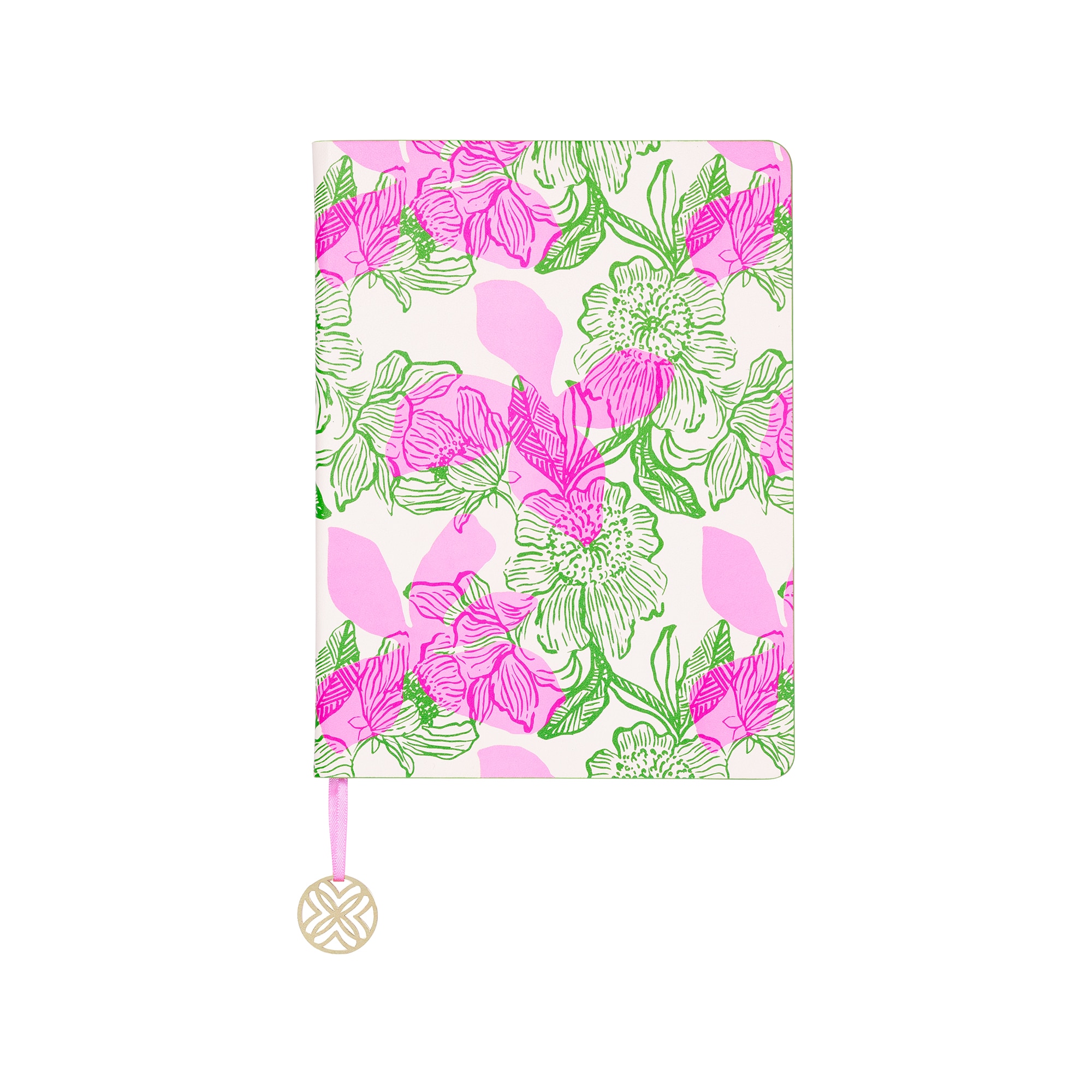 Lilly Pulitzer Journal with Charm - Sunset Shadows Home