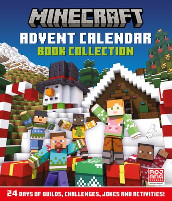 Minecraft Advent Calendar: Book Collection: 24 Days of Builds  Challenges  Jokes and Activities!