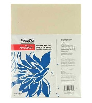 Speedball Unbleached Mulberry Block Printing Paper