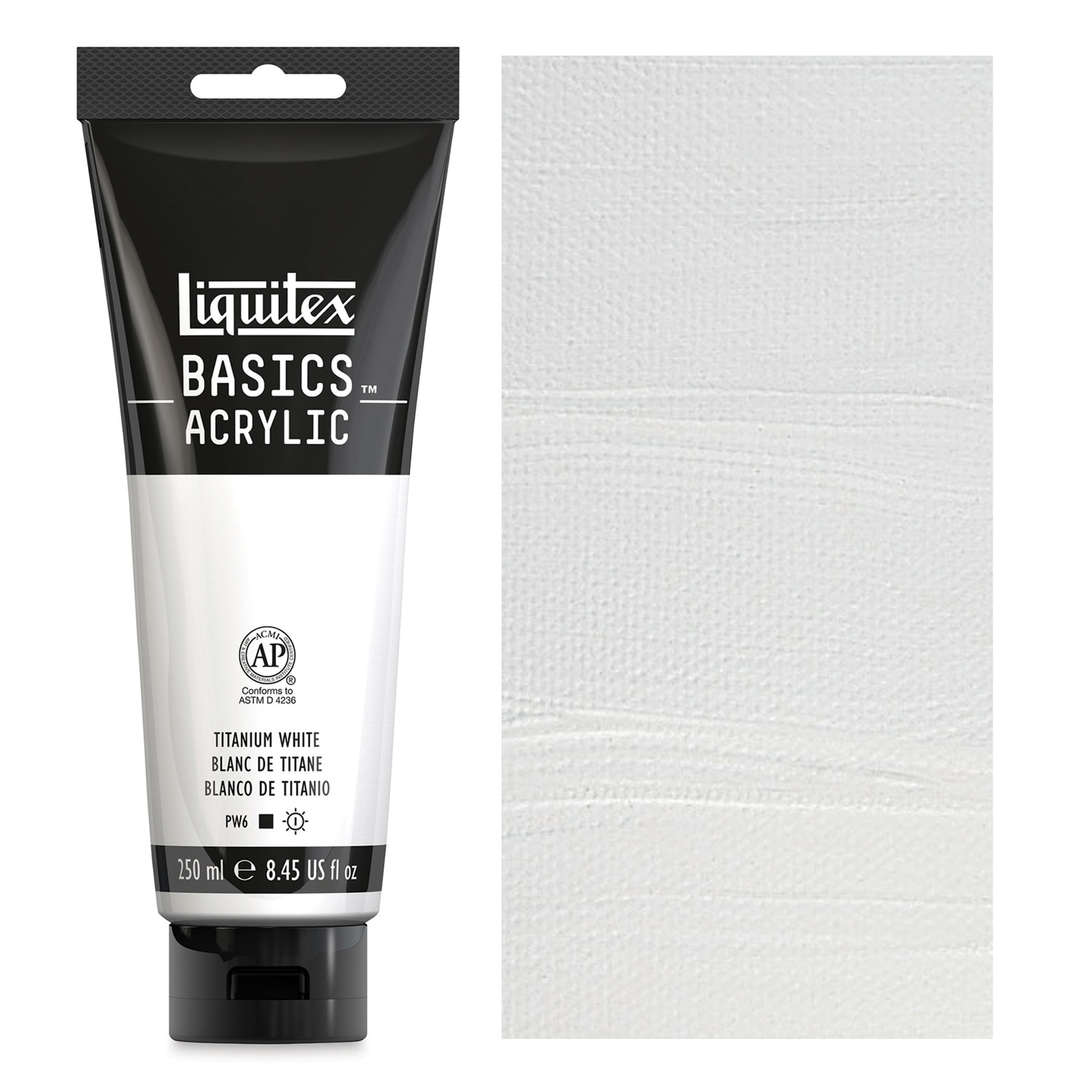 Liquitex Basics - Titanium White 8.5 oz Tube