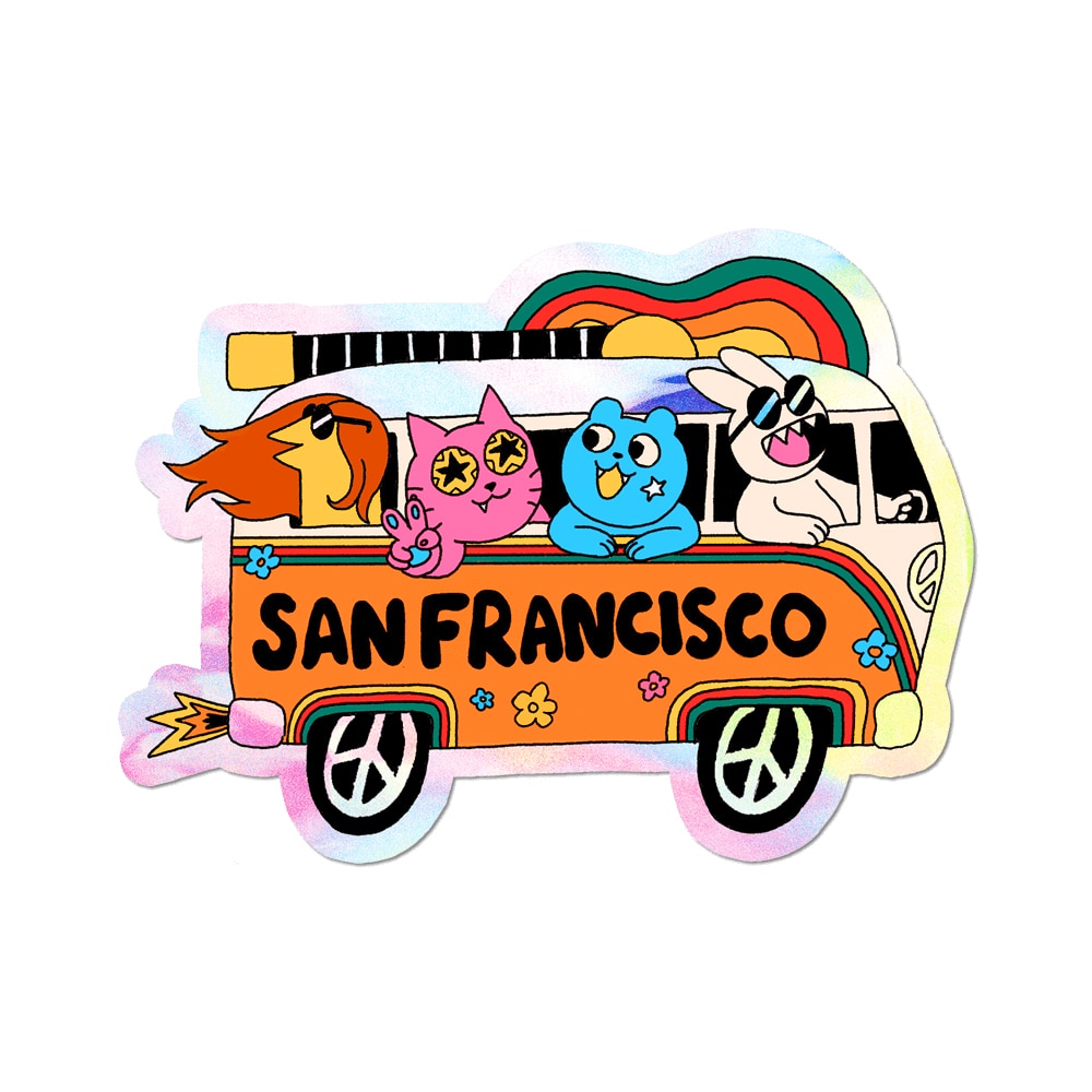 We love San Fransisco Sticker