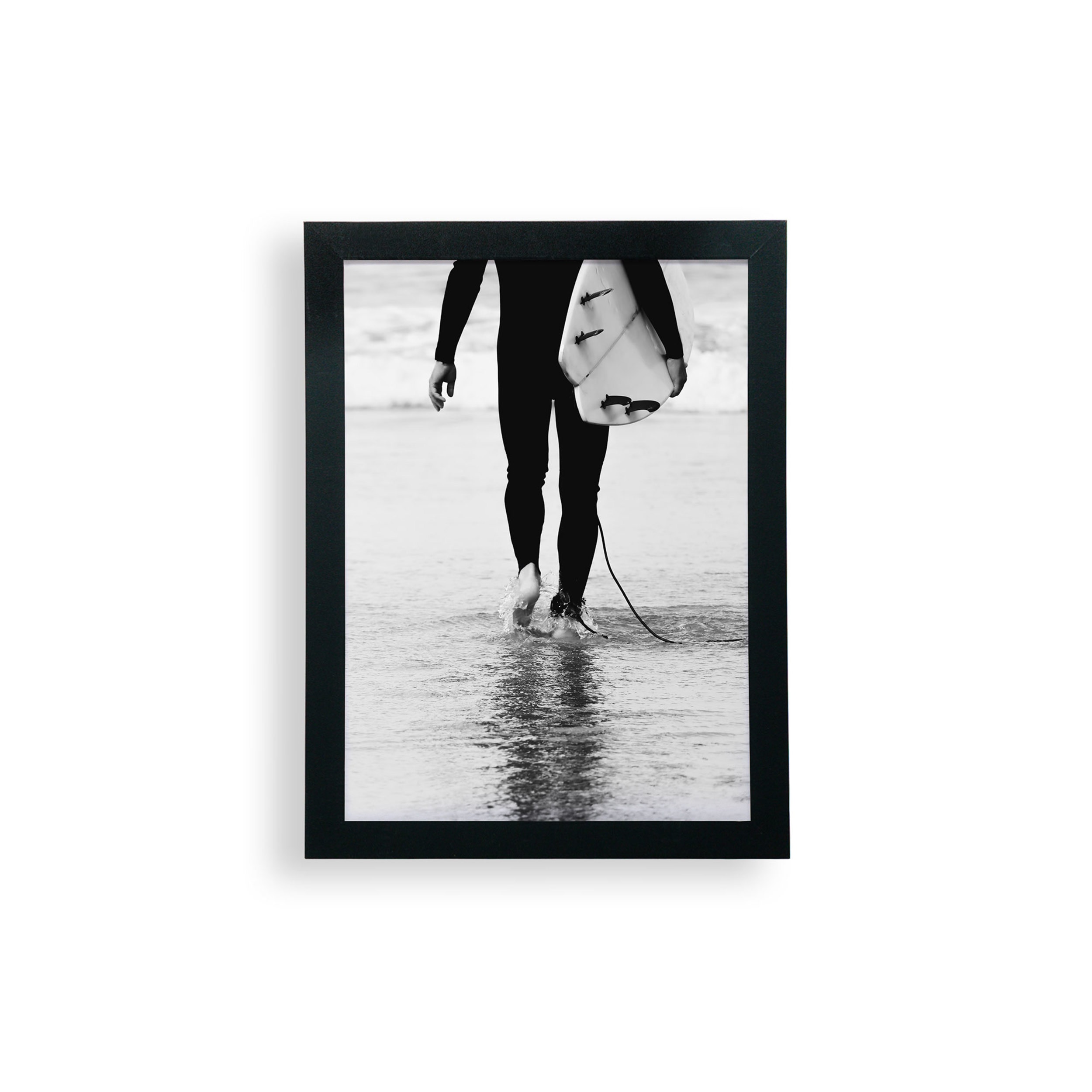 Society6 Catch a Wave Framed Poster