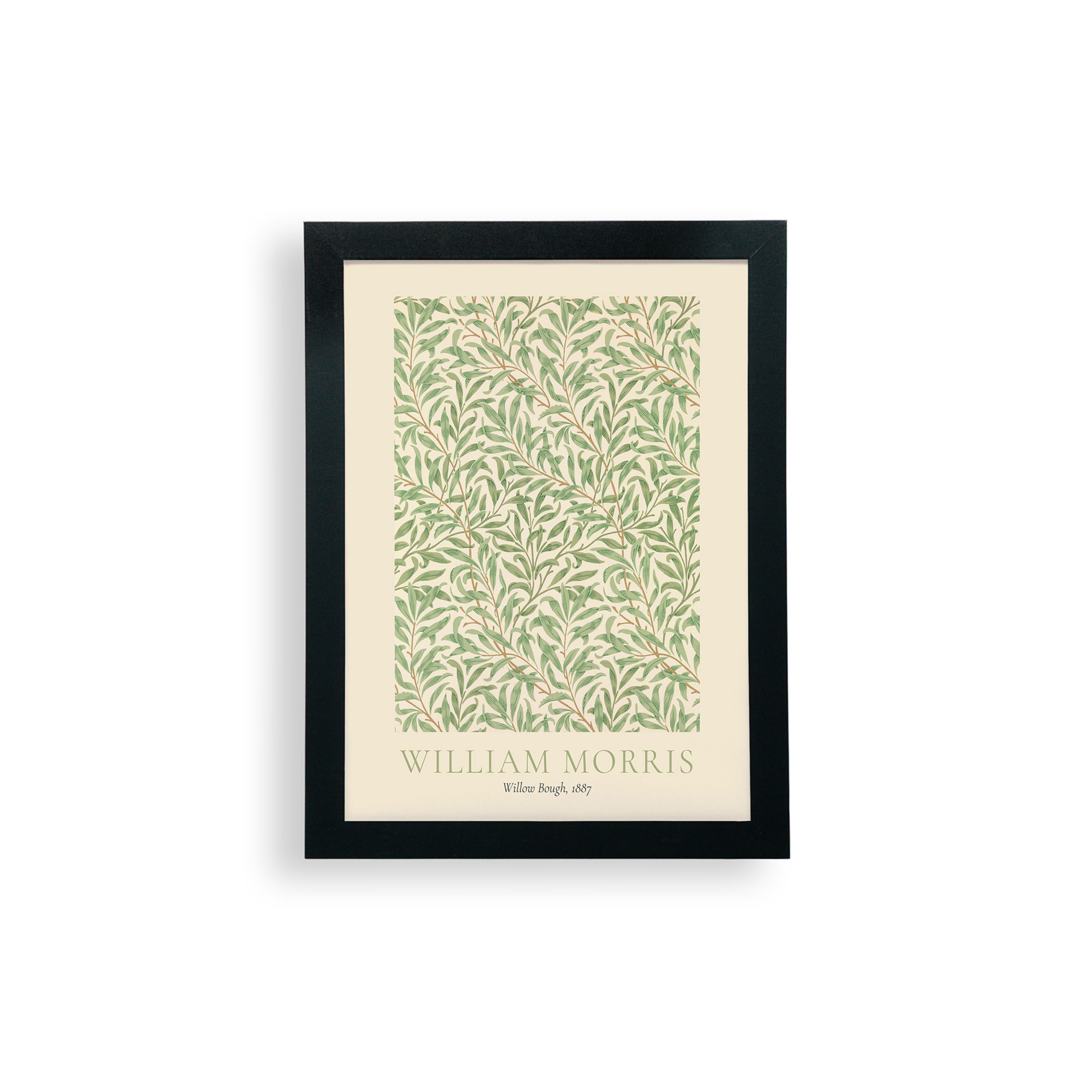 Society6 William Morris Willow Bough Framed Poster