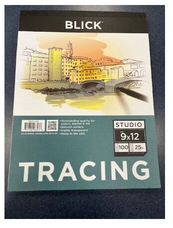 Blick Studio Tracing Paper Pad - 9" x 12" 100 Sheets