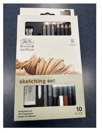 Winsor & Newton Studio Collection Sketching Pencils - Set of 10