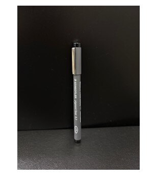 Mars Pigment Liner .7Mm Blk