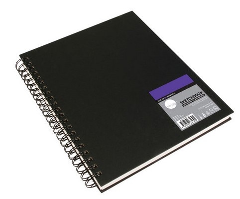 Simply Sketchbook Wirebound 65 LBS 80 SHT 8.5x11