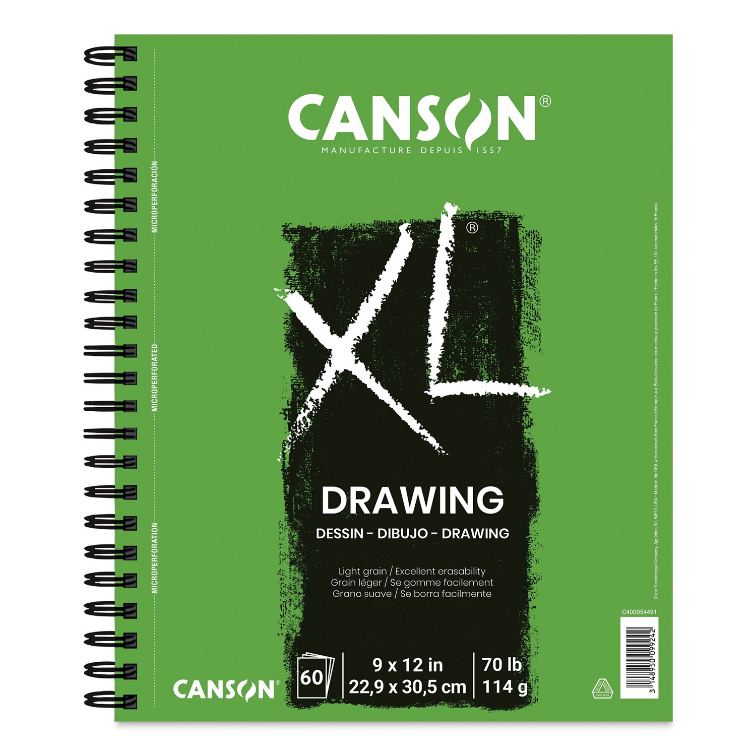 Canson Xl Pad 12X9