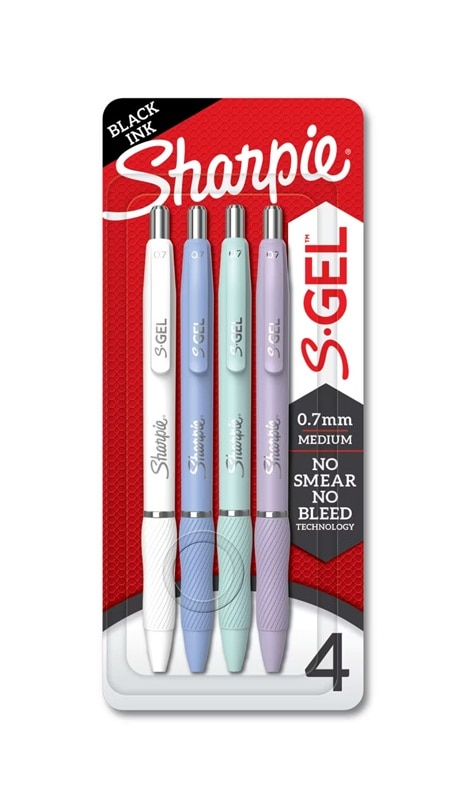 Sharpie S-Gel Pens 4pk Fashion