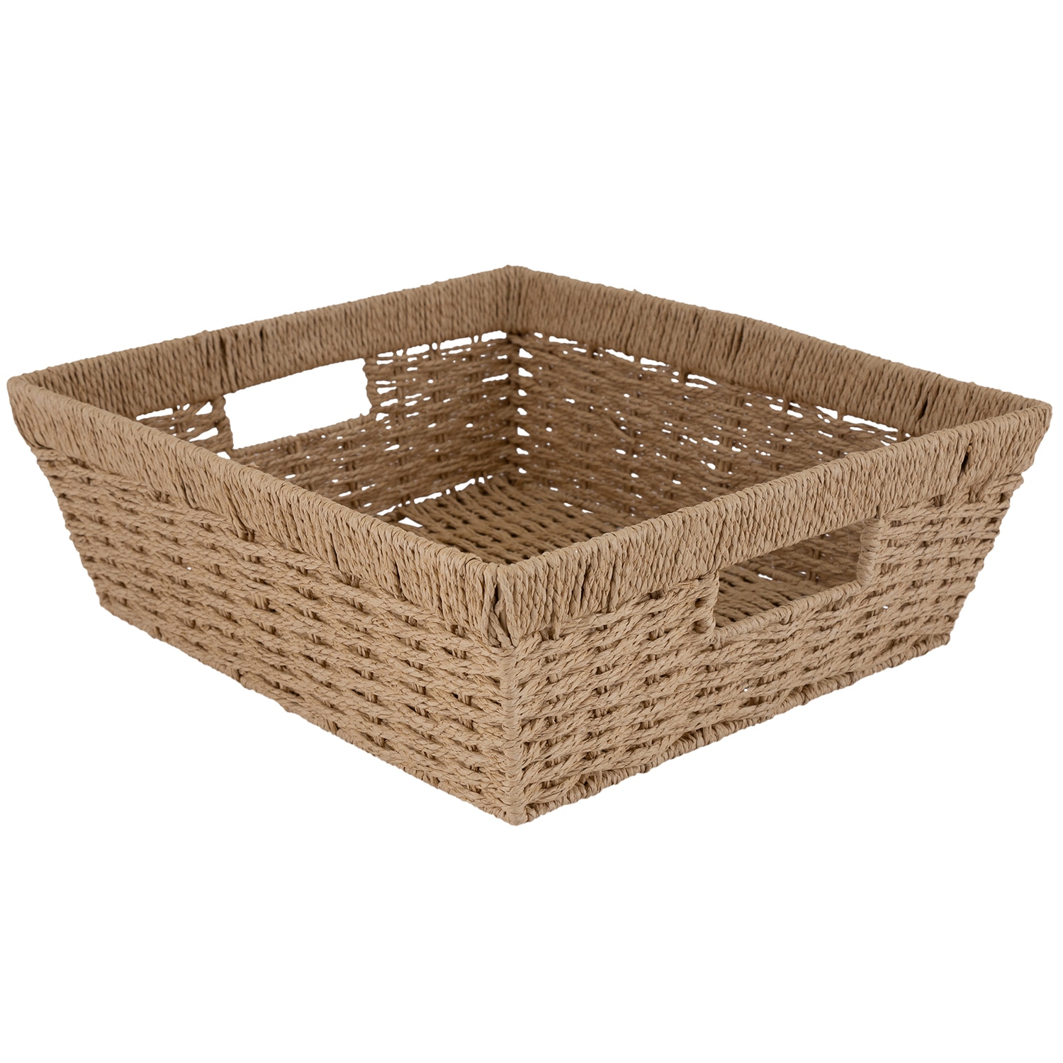 Simplify Dutch Weave Large Shelf Storage Basket