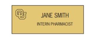 Anschutz Engraved Name Tag with Logo