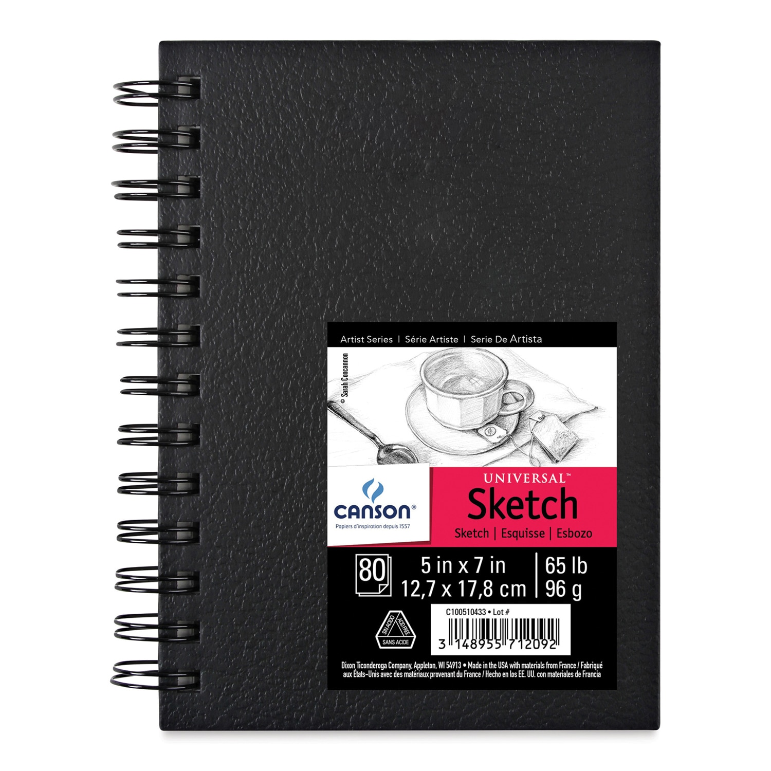 Sketch Bk Wb 5X7 (6) 80Sh (5"X7")