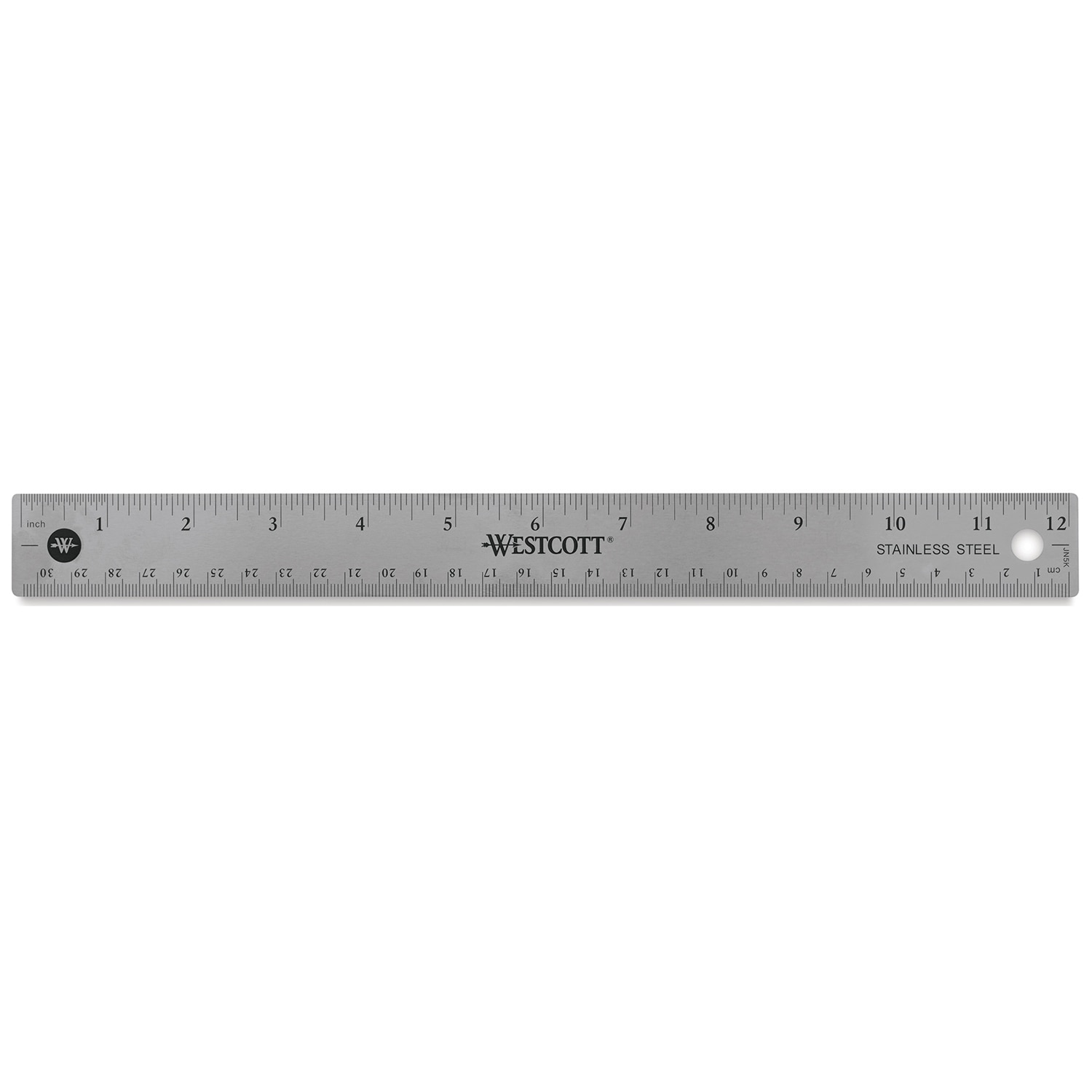 Westcott Flexible Stainless Steel Ruler - 12" Flexible