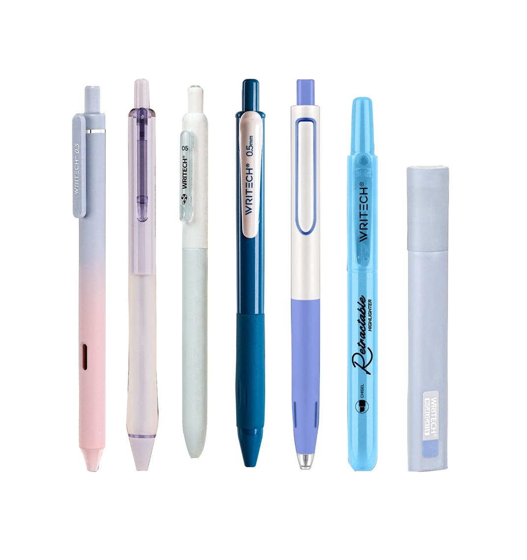 Writech Color Coded Writing Set